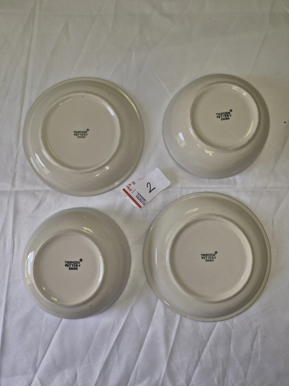 Thompson plates bowels